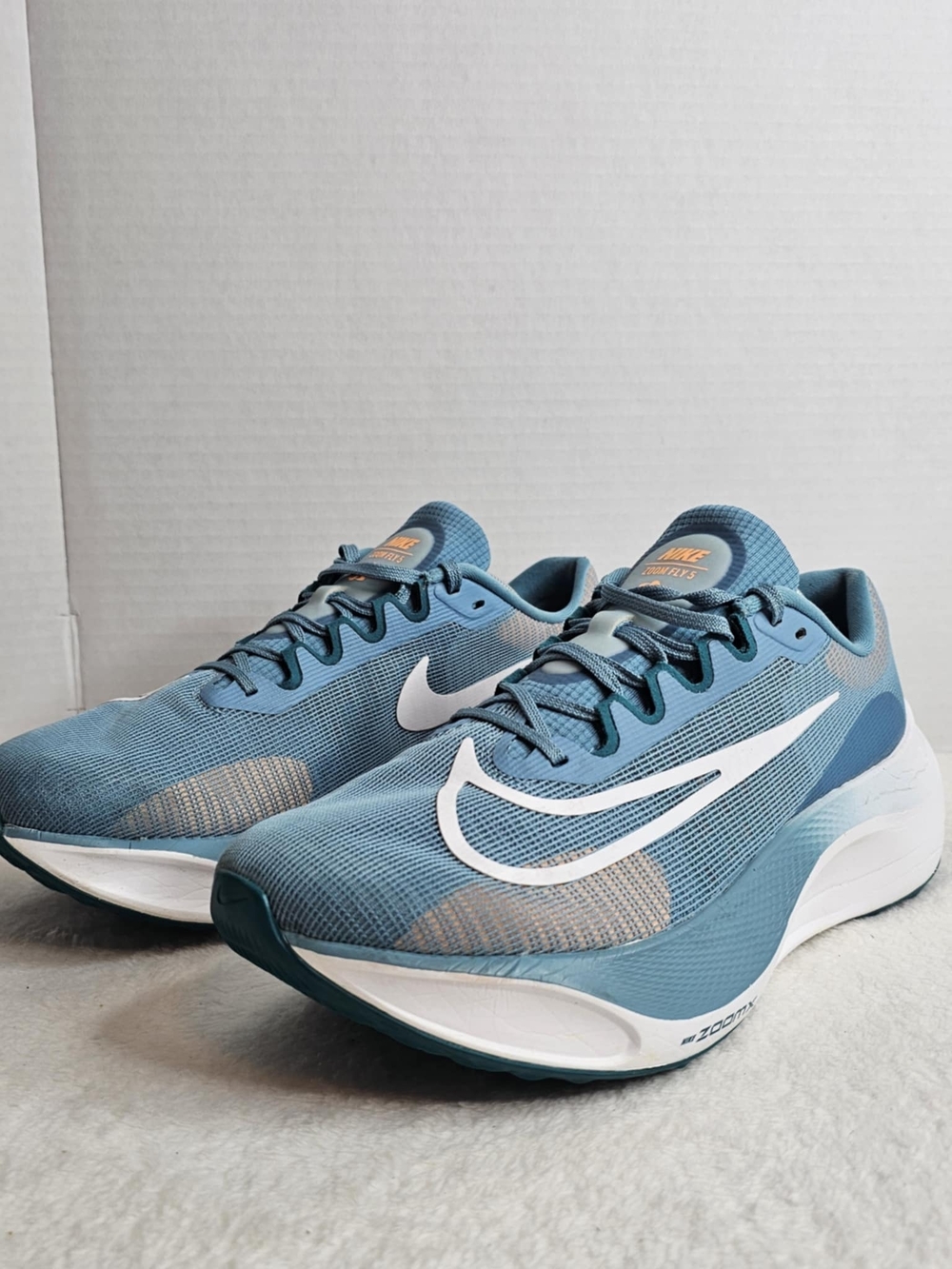 🖤Nike Zoom Fly 5 Shoes Mens Size 11.5 Blue Mesh Running Sneakers